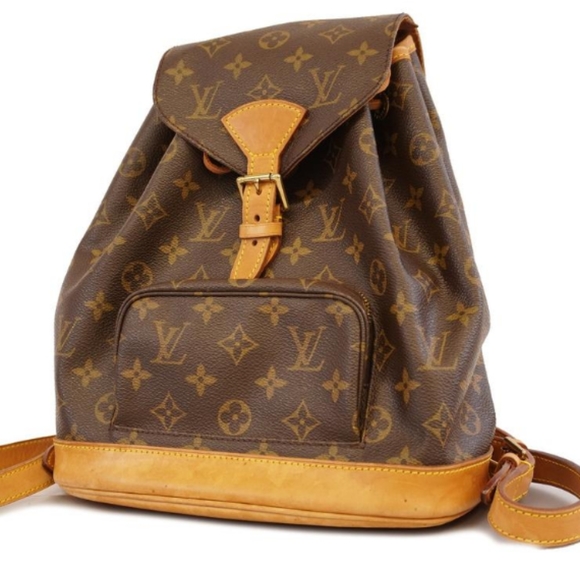 Auth. Louis Vuitton Montsouris MM Rucksack - Picture 1 of 17